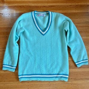Vintage Ballantyne Cashmere Sweater Made in Scotland